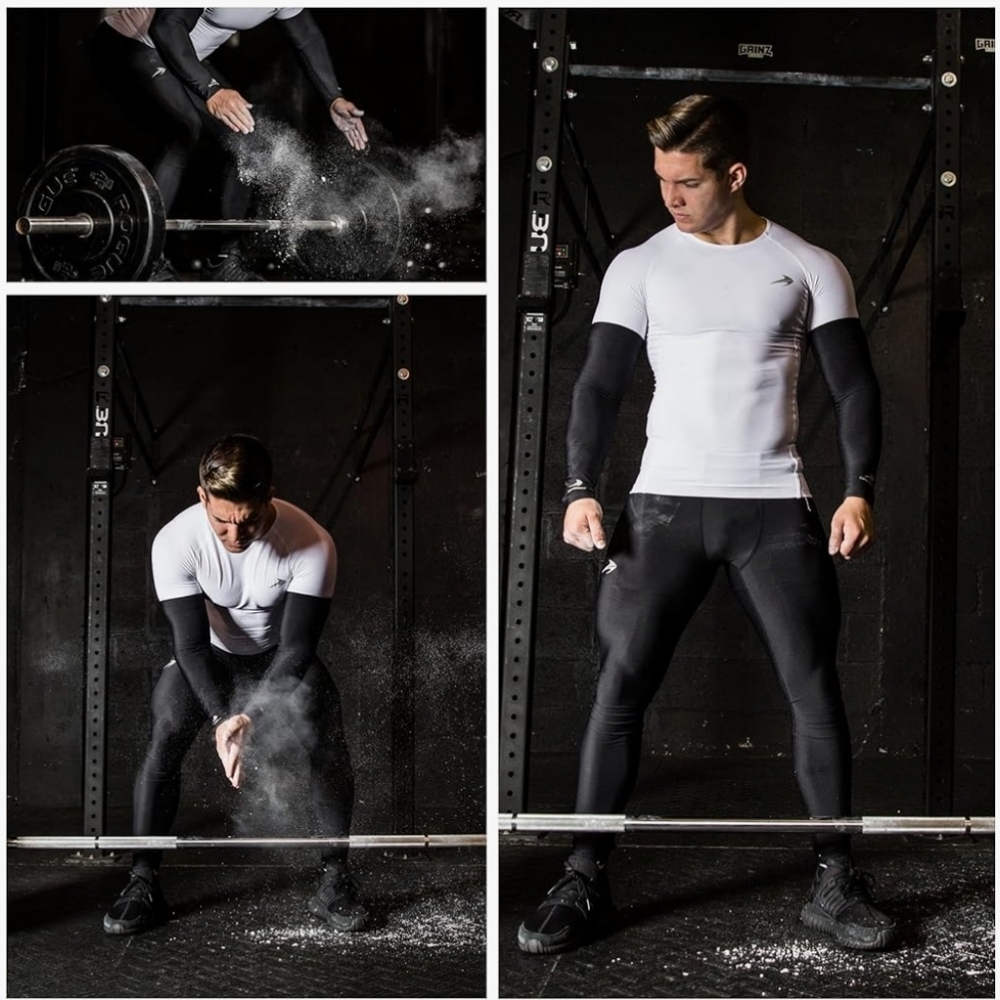Compression Pants Men for Workout - Picture 2 of 4